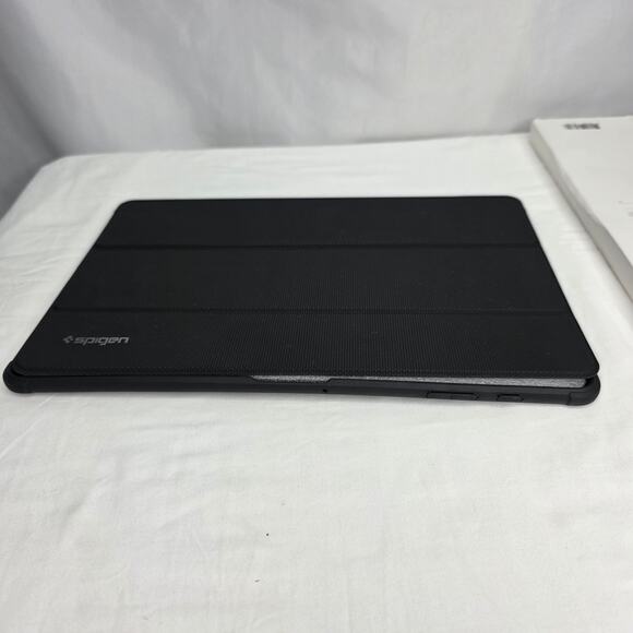 Rugged Armor Black Galaxy Tablet S7 FE 5G Foldable Case /Cover Triangle Stand - Picture 8 of 12